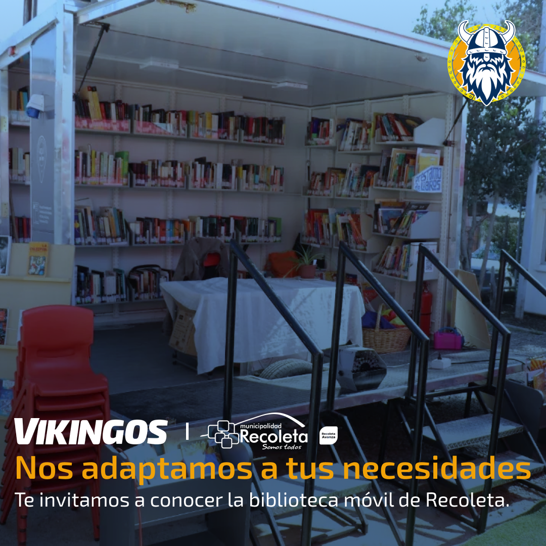 Biblioteca móvil para la comuna de Recoleta